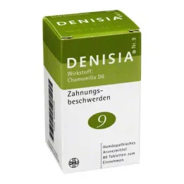 DENISIA 9 Anti-tandtabletten, 80 stuks