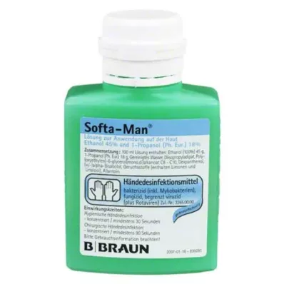 SOFTA MAN Fles handdesinfectie, 100 ml