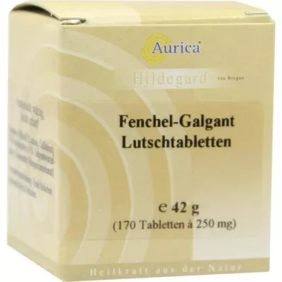 FENCHEL-GALGANT-Aurica zuigtabletten, 170 stuks