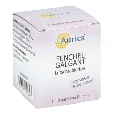 FENCHEL-GALGANT-Aurica zuigtabletten, 170 stuks