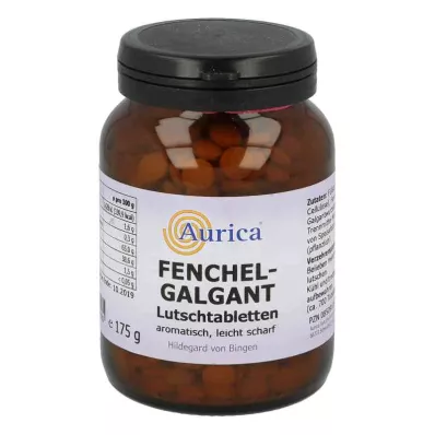 Venkel Galangal zuigtabletten Aurica (700 stuks)