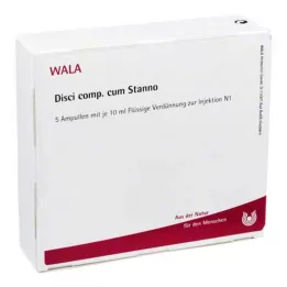 Schijfcomp.cum Stanno-ampullen, 5X10 ml
