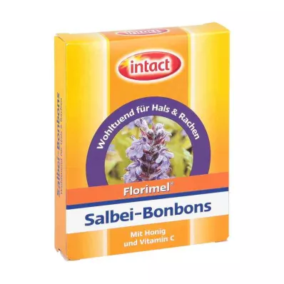 FLORIMEL Saliesnoepjes met vitamine C, 50 g FLORIMEL Saliesnoepjes met vitamine C, 50 g