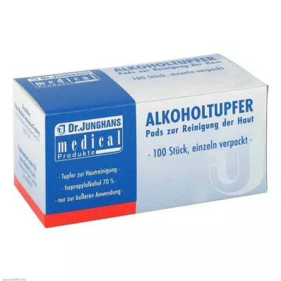 Alcoholdoekjes 3x6cm steriel, 100 st Alcoholdoekjes 3x6cm steriel, 100 st