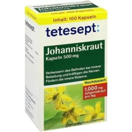 TETESEPT Sint-janskruid 500 mg capsules, 100 st