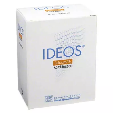 IDEOS 500 mg/400 I.U. Kauwtabletten, 90 st