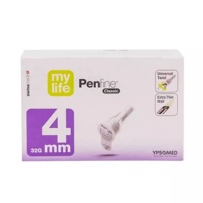 MYLIFE Penfine Classic naalden 4 mm, 100 stuks MYLIFE Penfine Classic naalden 4 mm, 100 stuks