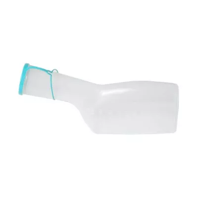 URINFLASCHE mannen plastic w.deksel, 1 stuk