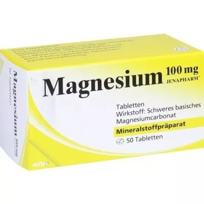 MAGNESIUM 100 mg Jenapharm tabletten, 50 stuks