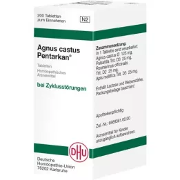 AGNUS CASTUS PENTARKAN Tabletten, 200 stuks