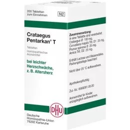 CRATAEGUS PENTARKAN T tabletten, 200 stuks