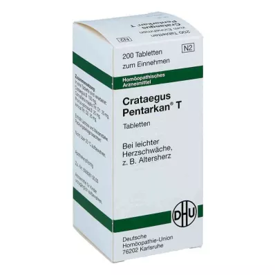 CRATAEGUS PENTARKAN T tabletten, 200 stuks