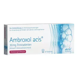 Ambroxol acis® 30 mg drinktabletten, 20 stuks