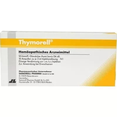 THYMORELL Injectievloeistofampullen, 10X2 ml