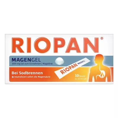 RIOPAN Maag Gel Stick Pack, 10X10 ml