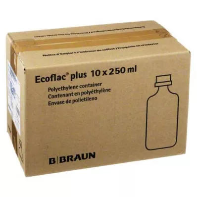 Zoutoplossing 0,9% Ecoflac Plus, 10X250 ml
