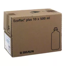 ISOTONE Zoutoplossing 0,9% Braun Ecoflac Plus, 10X500 ml