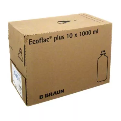 Zoutoplossing 0,9% Ecoflac Plus, 10X1000 ml