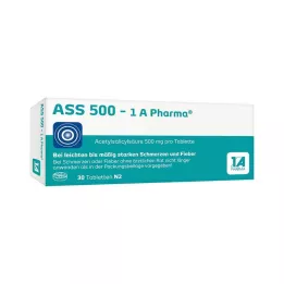 ASS 500-1A Farmaceutische tabletten, 30 stuks