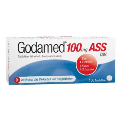 GODAMED 100 TAH tabletten, 100 stuks GODAMED 100 TAH tabletten, 100 stuks