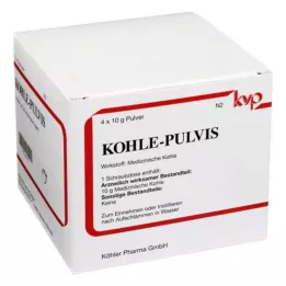 KOHLE pulvis poeder, 4X10 g