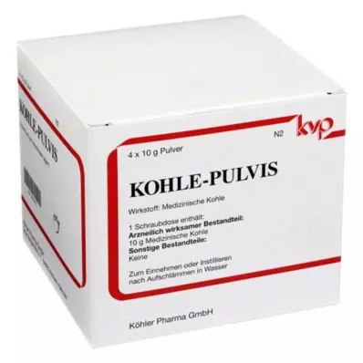 KOHLE pulvis poeder, 4X10 g