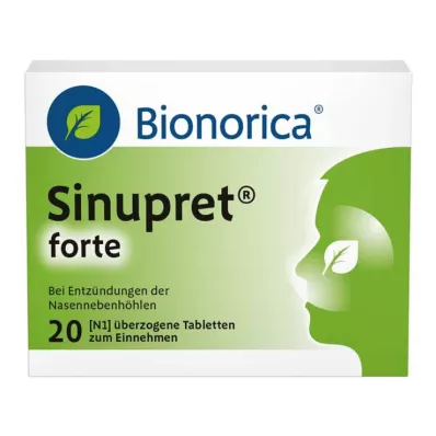 Sinupret forte omhulde tabletten, 20 tabletten Sinupret forte omhulde tabletten, 20 tabletten