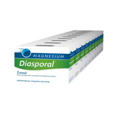 MAGNESIUM DIASPORAL 2 mmol ampullen, 50X5 ml MAGNESIUM DIASPORAL 2 mmol ampullen, 50X5 ml