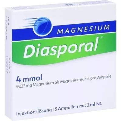 MAGNESIUM DIASPORAL 4 mmol ampullen, 5X2 ml