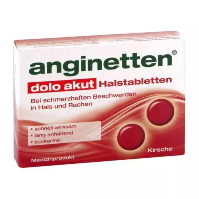 ANGINETTEN dolo acute keelpastilles, 24 stuks