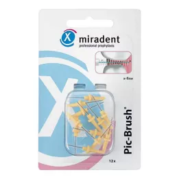 PIC BRUSH Interdentale b.vervanging b.1.8 mm geel, 12 st