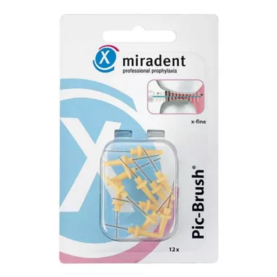 PIC BRUSH Interdentale b.vervanging b.1.8 mm geel, 12 st PIC BRUSH Interdentale b.vervanging b.1.8 mm geel, 12 st