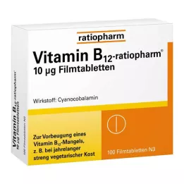 VITAMIN B12-RATIOPHARM 10 μg filmomhulde tabletten, 100 st