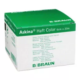 ASKINA Kleefverband kleur 6 cmx20 m groen, 1 st
