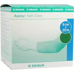 ASKINA Kleefverband kleur 8 cmx20 m groen, 1 st