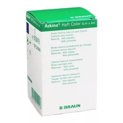ASKINA Klevend verband Kleur 8 cmx4 m blauw, 1 st