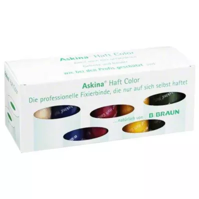 Askina Zelfklevend verband Kleur Sorti, 10 st