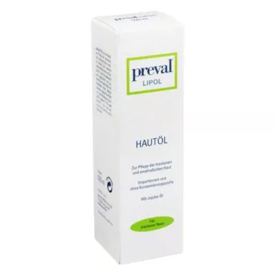 PREVAL Lipol huidolie, 500 ml