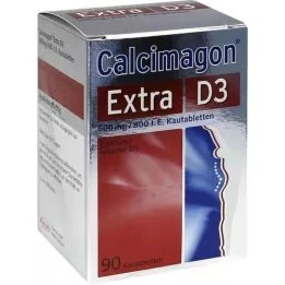 CALCIMAGON Extra D3 Kauwtabletten, 90 stuks