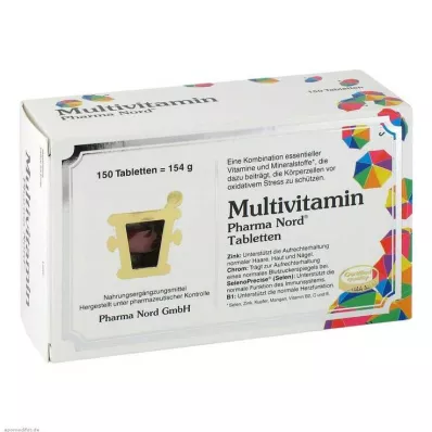 Multivitamine Pharma Nord tabletten, 150 st Multivitamine Pharma Nord tabletten, 150 st