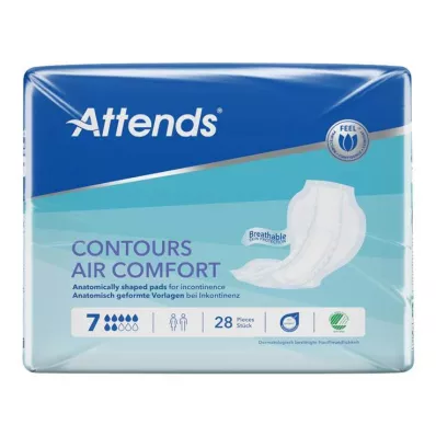 Attends Contours Air Comfort 7 Nieuw, 28 st