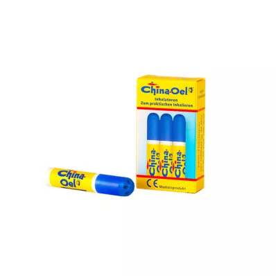 CHINA ÖL Inhalatoren, 3 stuks CHINA ÖL Inhalatoren, 3 stuks