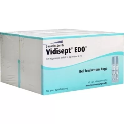 VIDISEPT EDO Eén dosis ophtiolen, 120X0,6 ml