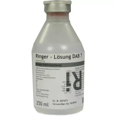 Ringeroplossing DAB 7 kunststof, 250 ml Ringeroplossing DAB 7 kunststof, 250 ml