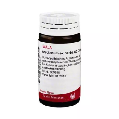 Abrotanum ex Herba D 3 bolletjes, 20 g