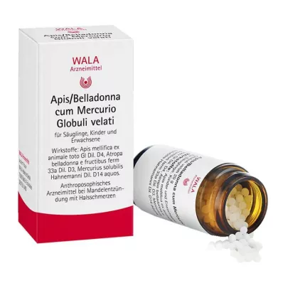 APIS BELLADONNA cum Mercurio-bolletjes, 20 g APIS BELLADONNA cum Mercurio-bolletjes, 20 g
