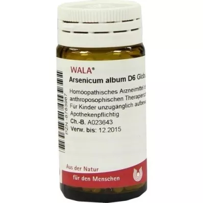 ARSENICUM ALBUM D 6 bolletjes, 20 g