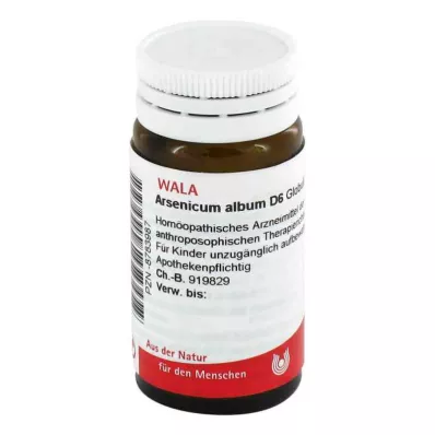 Arsenicum Album D6 bolletjes (20 g) Arsenicum Album D6 bolletjes (20 g)