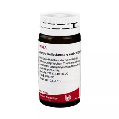 Atropa Belladonna en Radix D, 20 g
