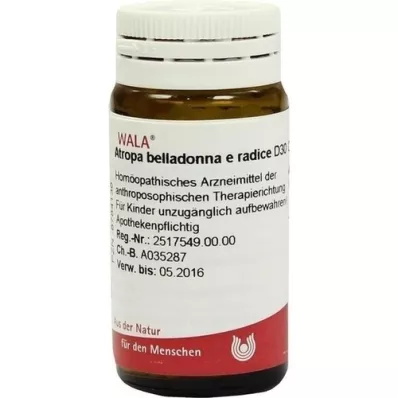 ATROPA belladonna e Radix D 30 bolletjes, 20 g